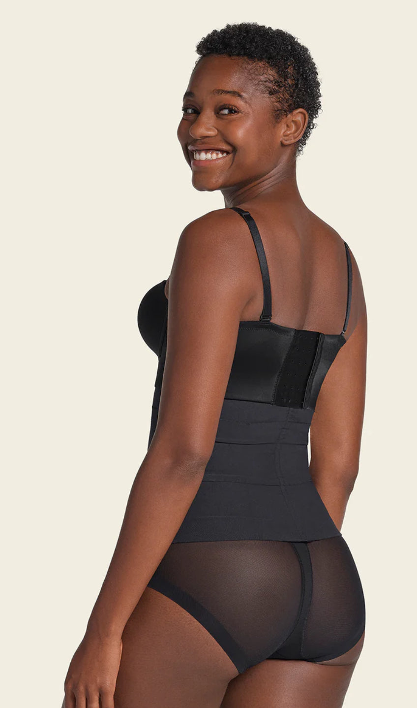 3-Belt Custom Waist Cincher with Lumbar Support E15792