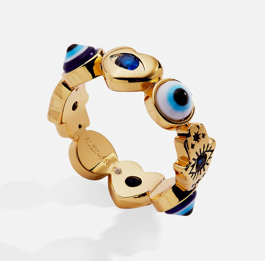 Evil Eye Band Ring