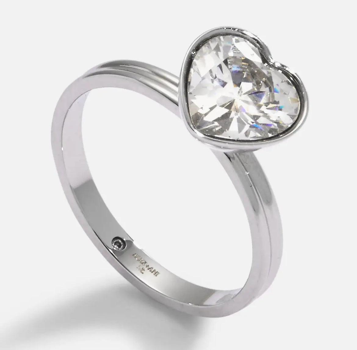 Crystal Heart Ring