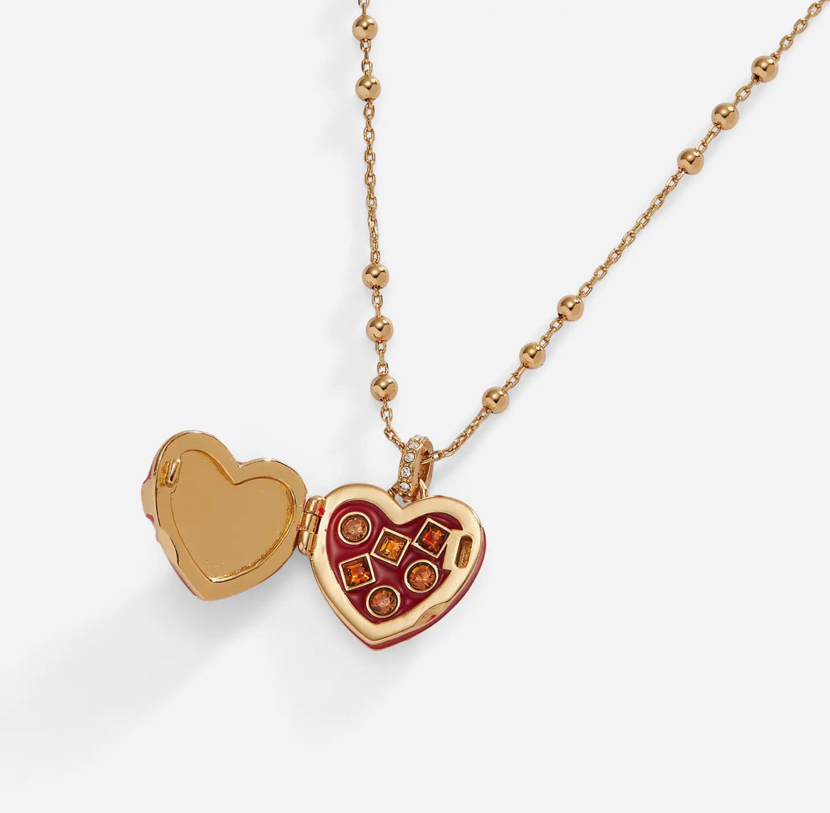 Box of Chocolate Locket Necklace