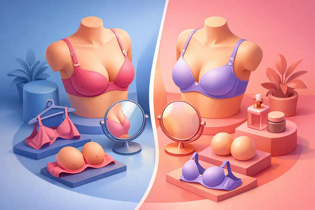 Bra Fitting Before and After: Feel the Difference