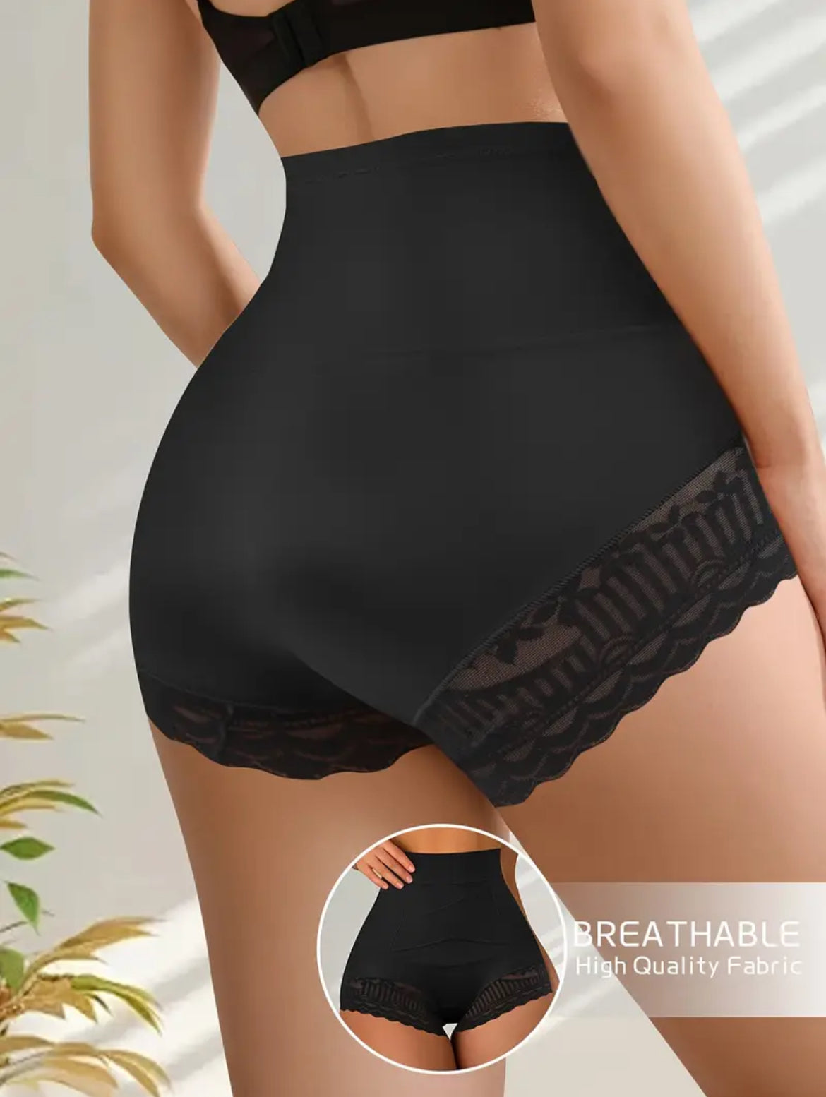 Postpartum high-waisted shaping Panties control with a strong abdominal binding shaping and body sculpting.