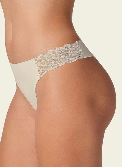 Leonisa Lace Side Seamless Thong Panty 012968