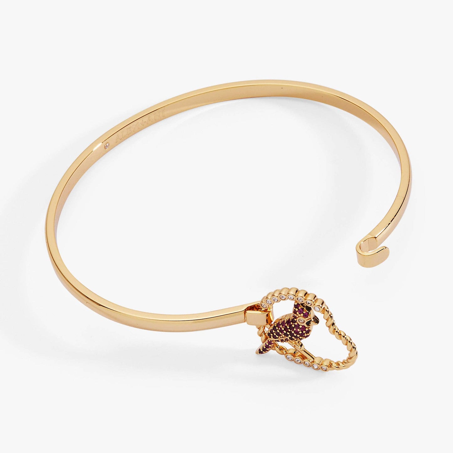 Cardinal Bangle: Silver