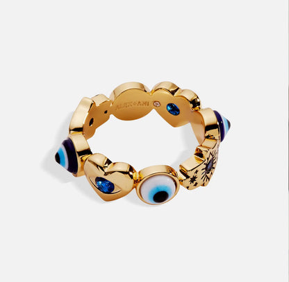 Evil Eye Band Ring