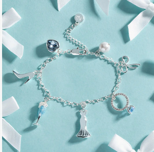 Bridal Multi-Charm Bracelet