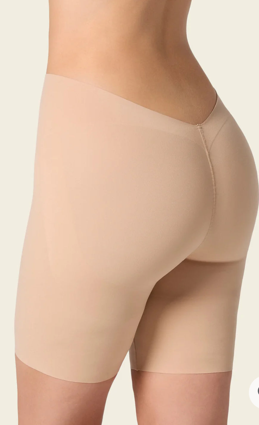 Undetectable Backless Moderate Shaper Short