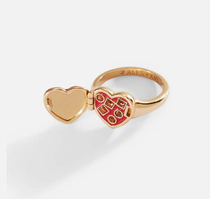 Box of Chocolate Locket Ring