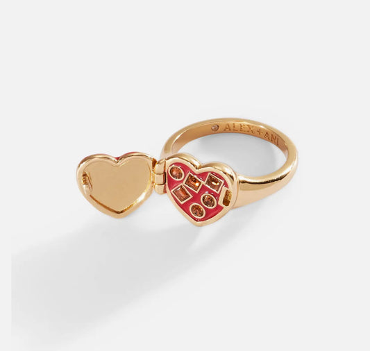 Box of Chocolate Locket Ring