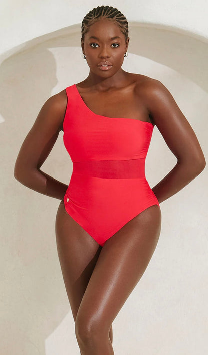 Radiant One-Shoulder One-Piece Shaping Swimsuit