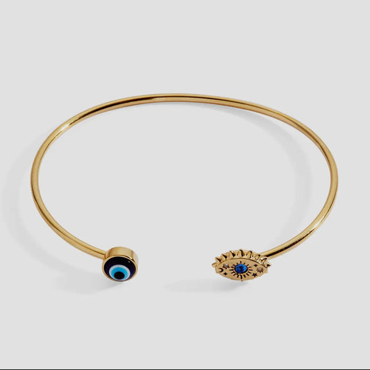 Evil eye Flex Cuff Alex and Ani