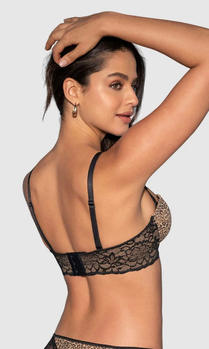 The 3D Bra: Triple Push-Up Plunge Bra 091043