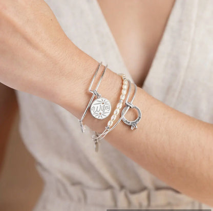 wifey' Charm Bangle