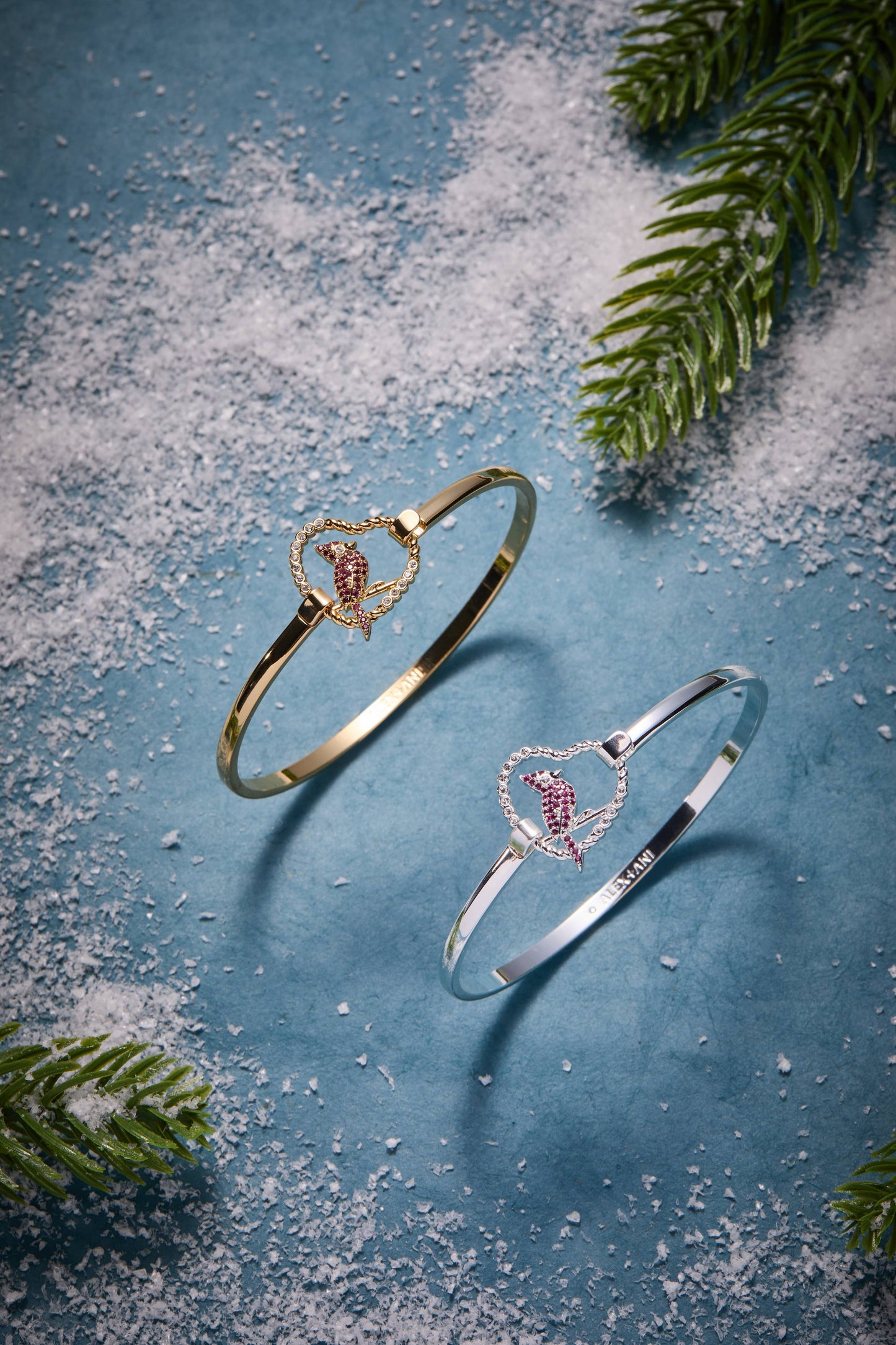Cardinal Bangle: Silver