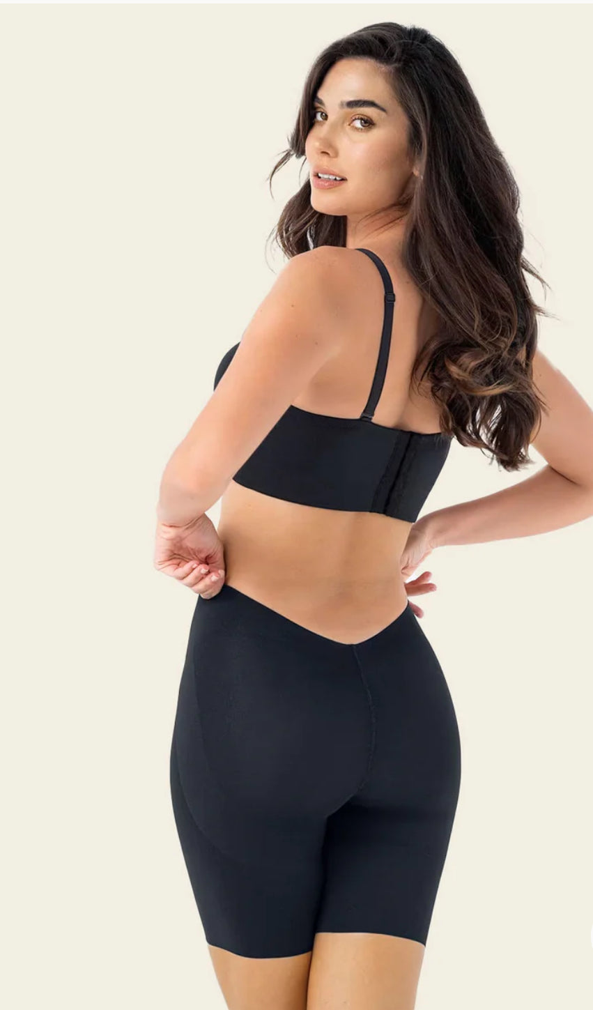 Undetectable Backless Moderate Shaper Short