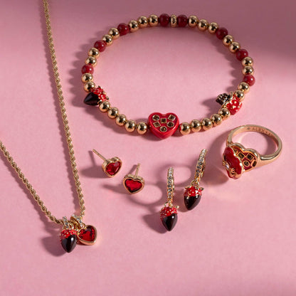 Box of Chocolate Locket Ring: Gold