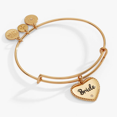 Bride Heart Bangle: Silver by Alex and Ani - alternate view 2