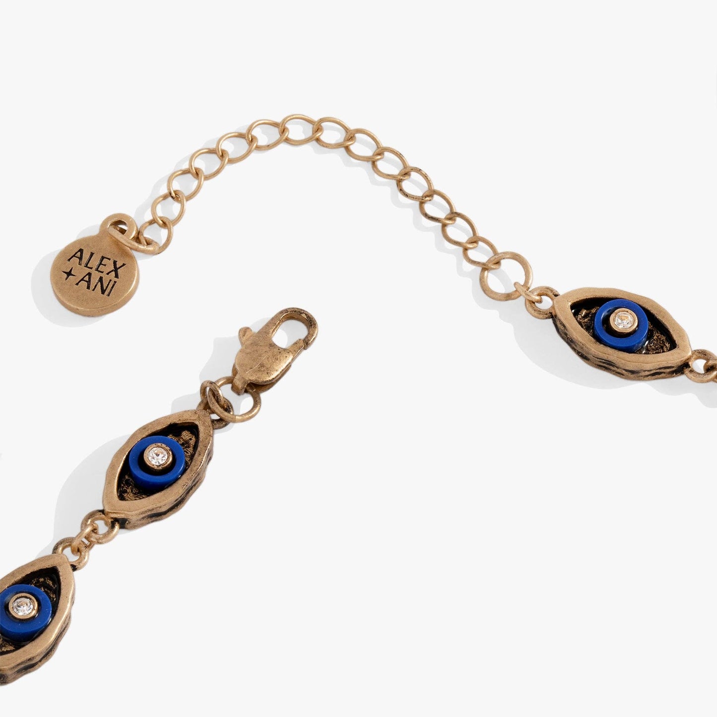 Untamed Evil Eye Chain Bracelet: Antique Gold