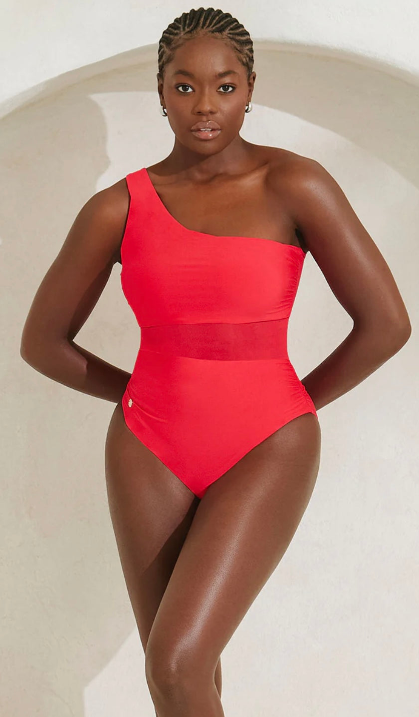 Radiant One-Shoulder One-Piece Shaping Swimsuit