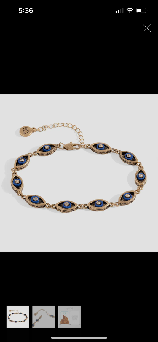Umtamed Evil Eye Chain Bracelet