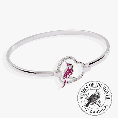Cardinal Bangle: Silver