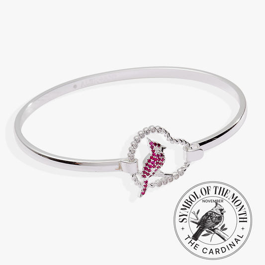 Cardinal Bangle: Silver