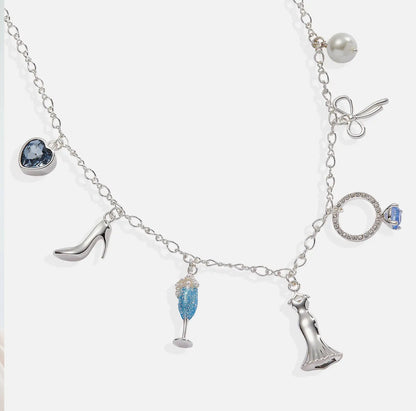 Bridal Multi-Charm Necklace
