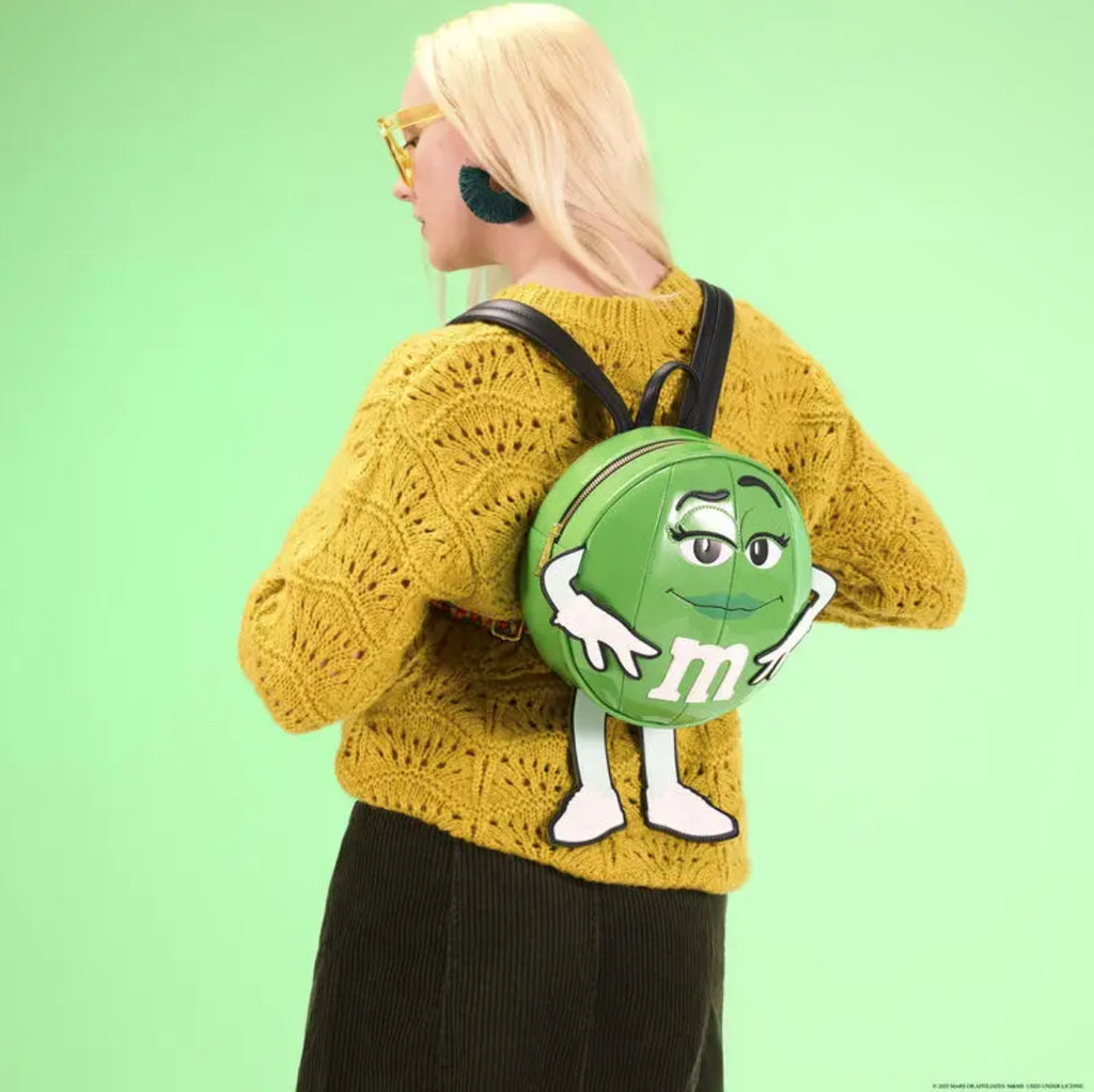 Loungefly x M&M’S Green Character Chocolate Scented Mini Backpack