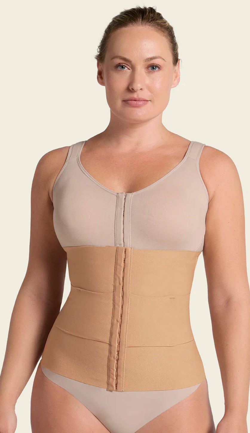 3-Belt Custom Waist Cincher with Lumbar Support
