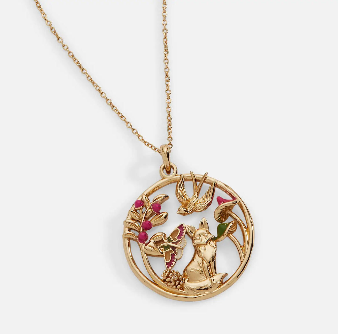 Woodland Pendant Necklace