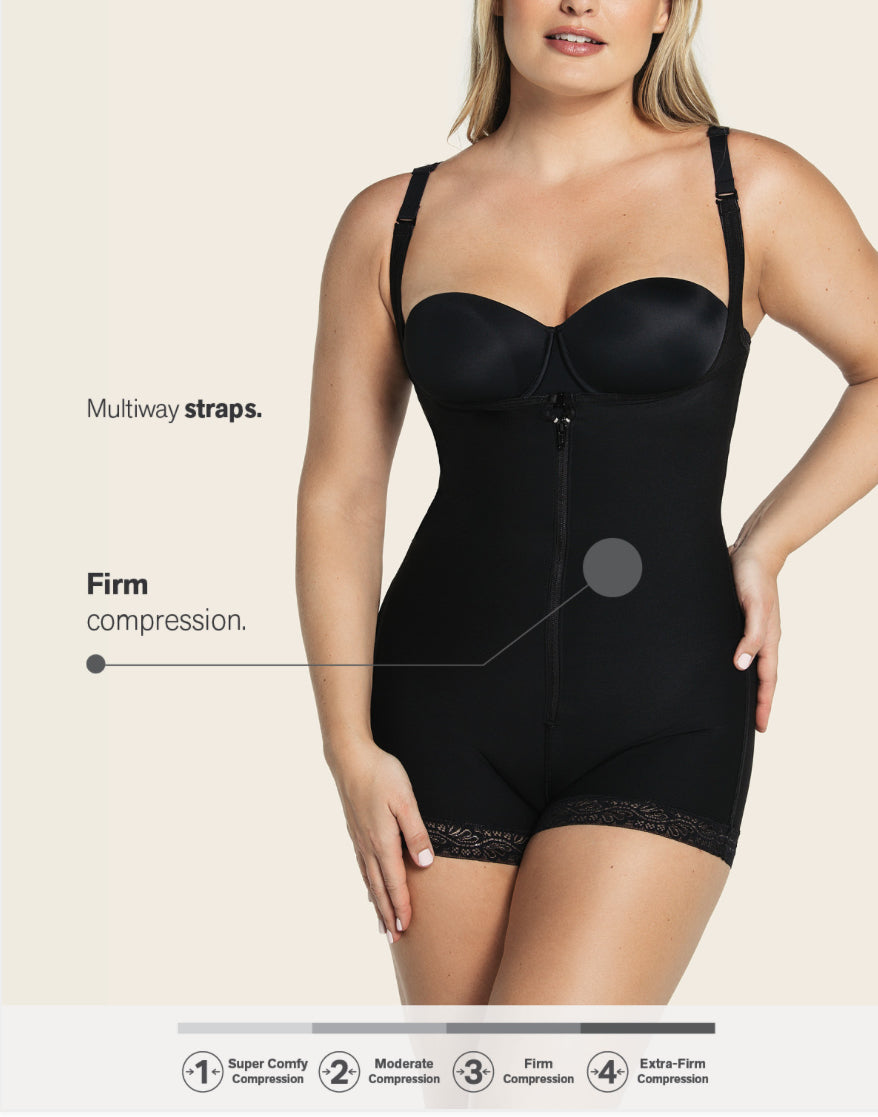 Leonisa 018678N Boyshort Body Shaper butt lifter - back view