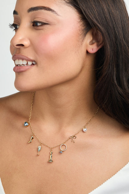 Bridal Multi-Charm Necklace