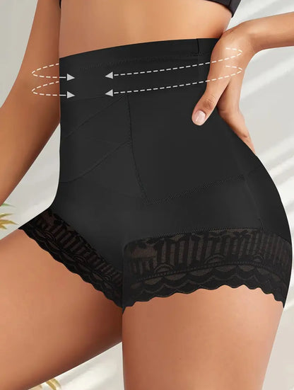 Postpartum high-waisted shaping Panties control with a strong abdominal binding shaping and body sculpting.