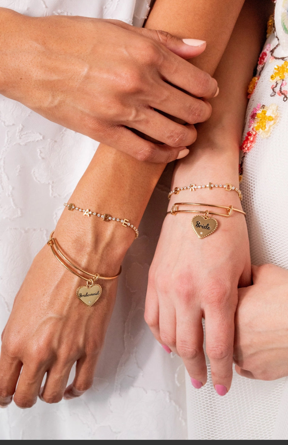 Bridesmaid Heart Bangle