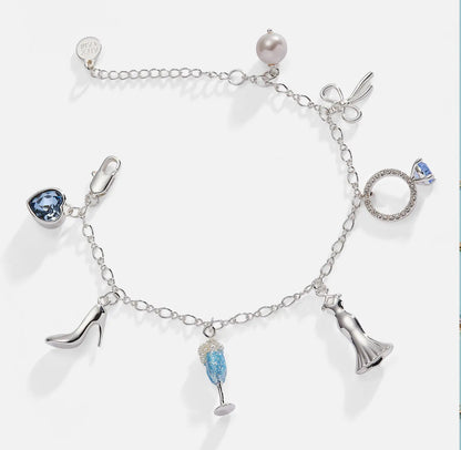 Bridal Multi-Charm Bracelet