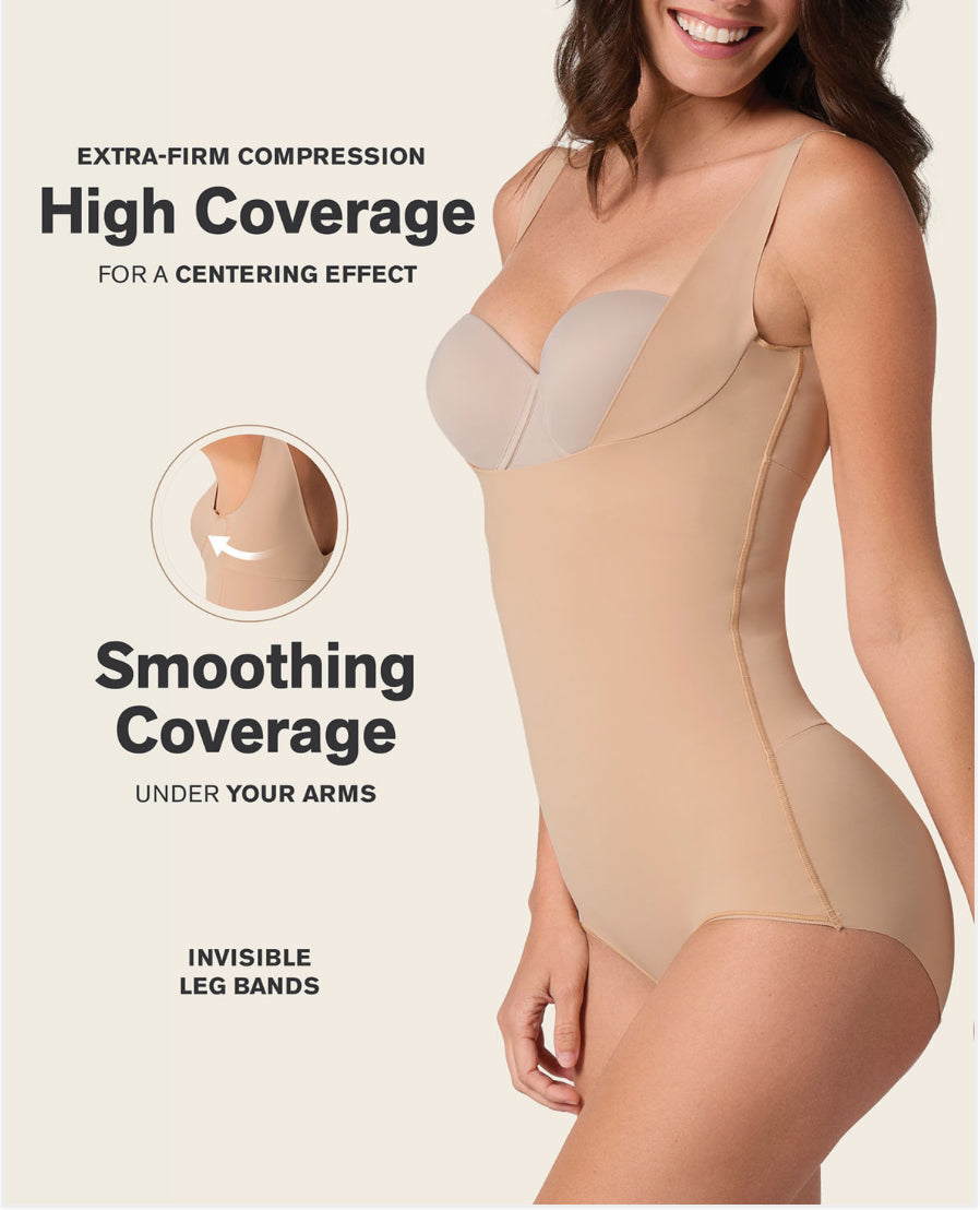 Deep-V Back Classic Ultra Sculpting Body Shaper #018524