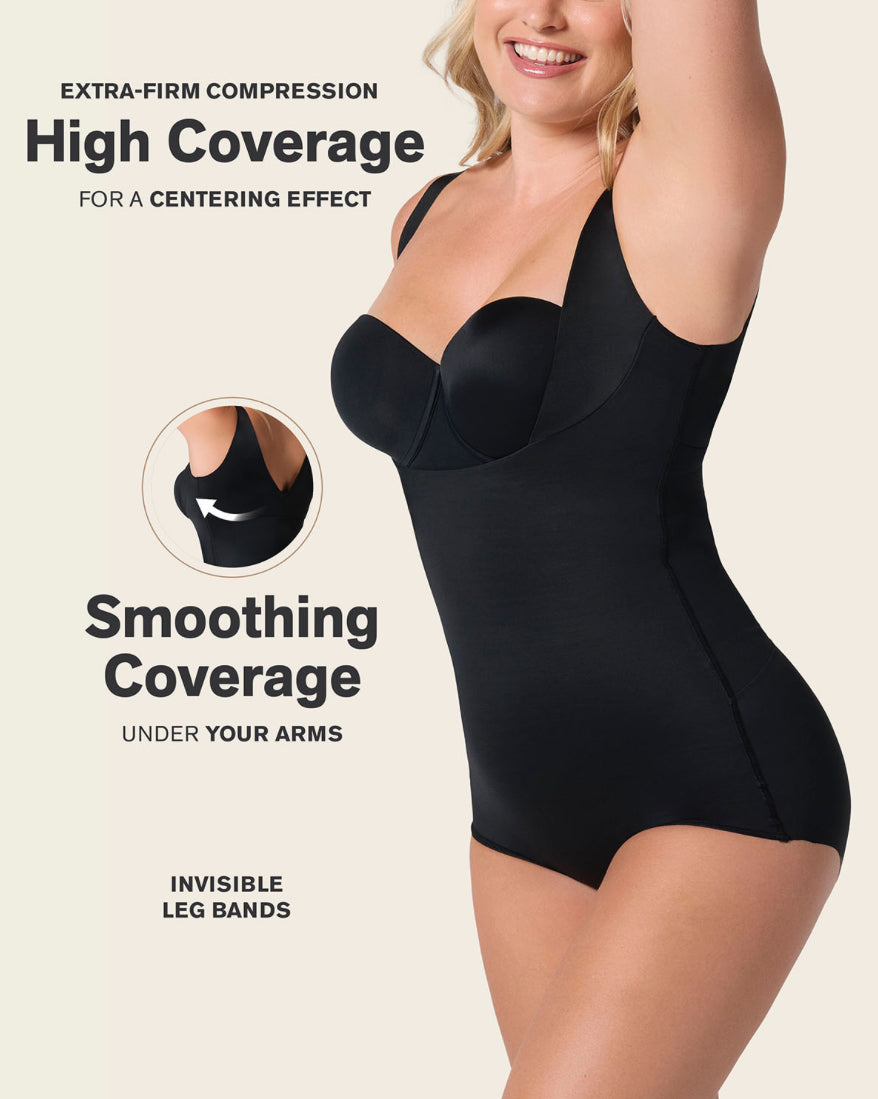 Deep-V Back Classic Ultra Sculpting Body Shaper #018524