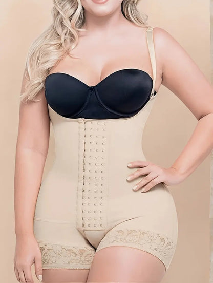 Women’s 4-Buckle High waisted post pregnancy corset training posture correction.