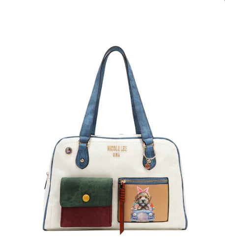 COLORBLOCK BOSTON BAG