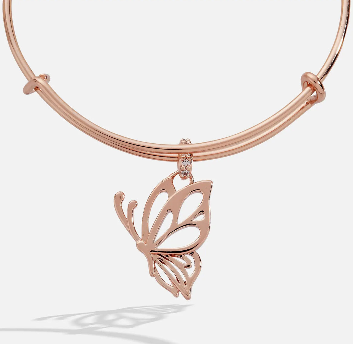Goliath Butterfly Openwork Bangle
