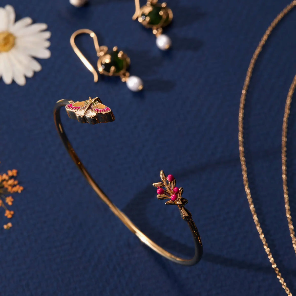 Woodland Swallow Stud & Drop Earring Set of 2