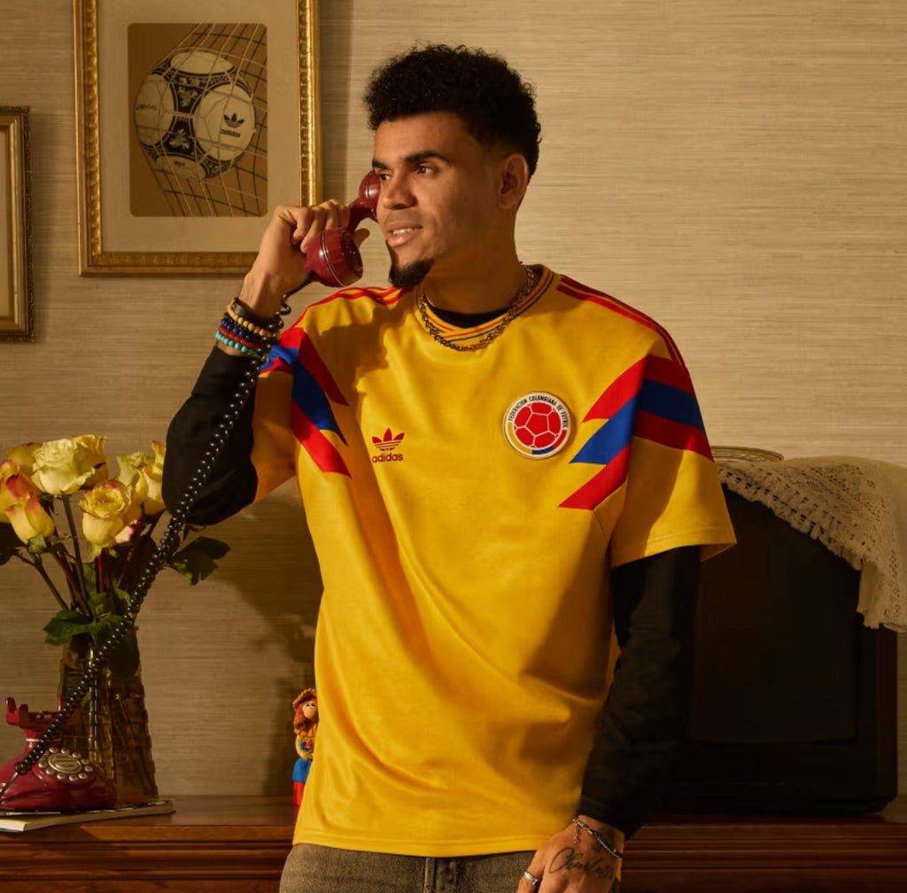 COLOMBIA AWAY JERSEY 1990