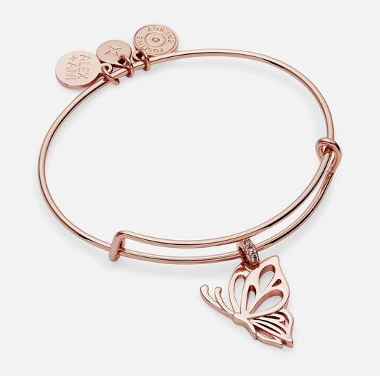 Goliath Butterfly Openwork Bangle