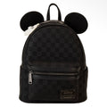Loungefly Disney Mickey Mouse Black Checkered Mini Backpack