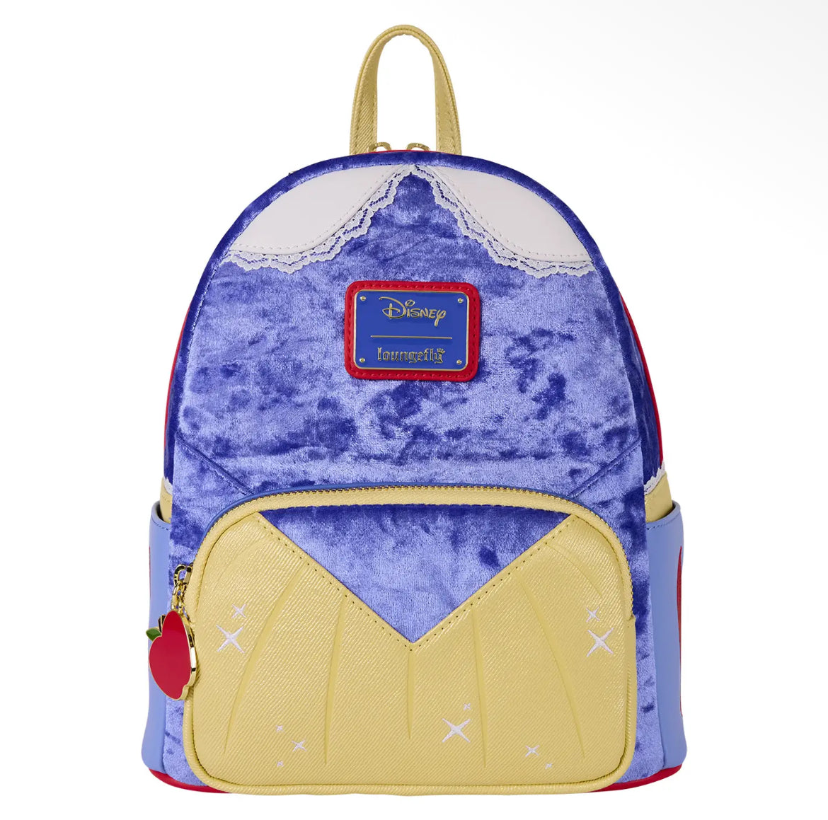 Loungefly Disney Snow White Gown Cosplay Velvet Mini Backpack