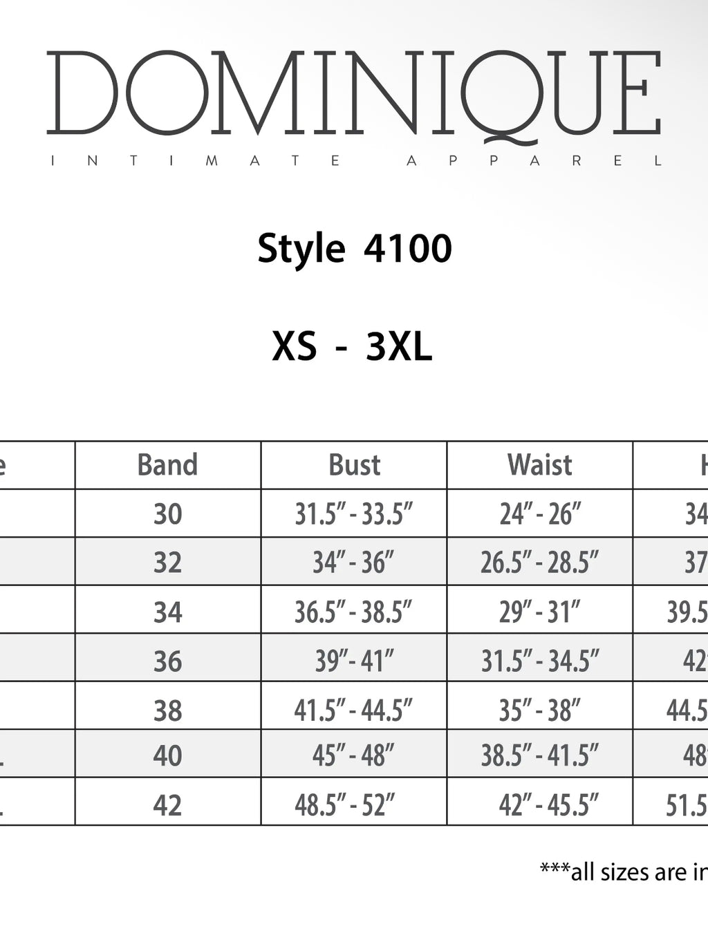 Dominique Unity Full Body Shaper Bodysuit (4100)