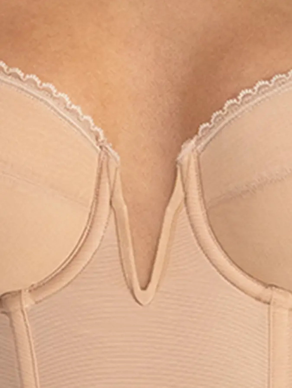 Dominique Vivienne Deep Plunge Longline Strapless Bridal Bra