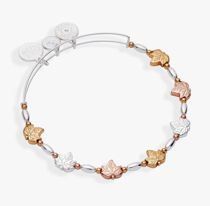 Woodland Falling Leaves Beaded Bangle