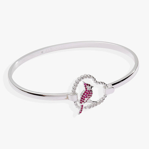 Cardinal Bangle: Silver by Alex and Ani - alternate view 2