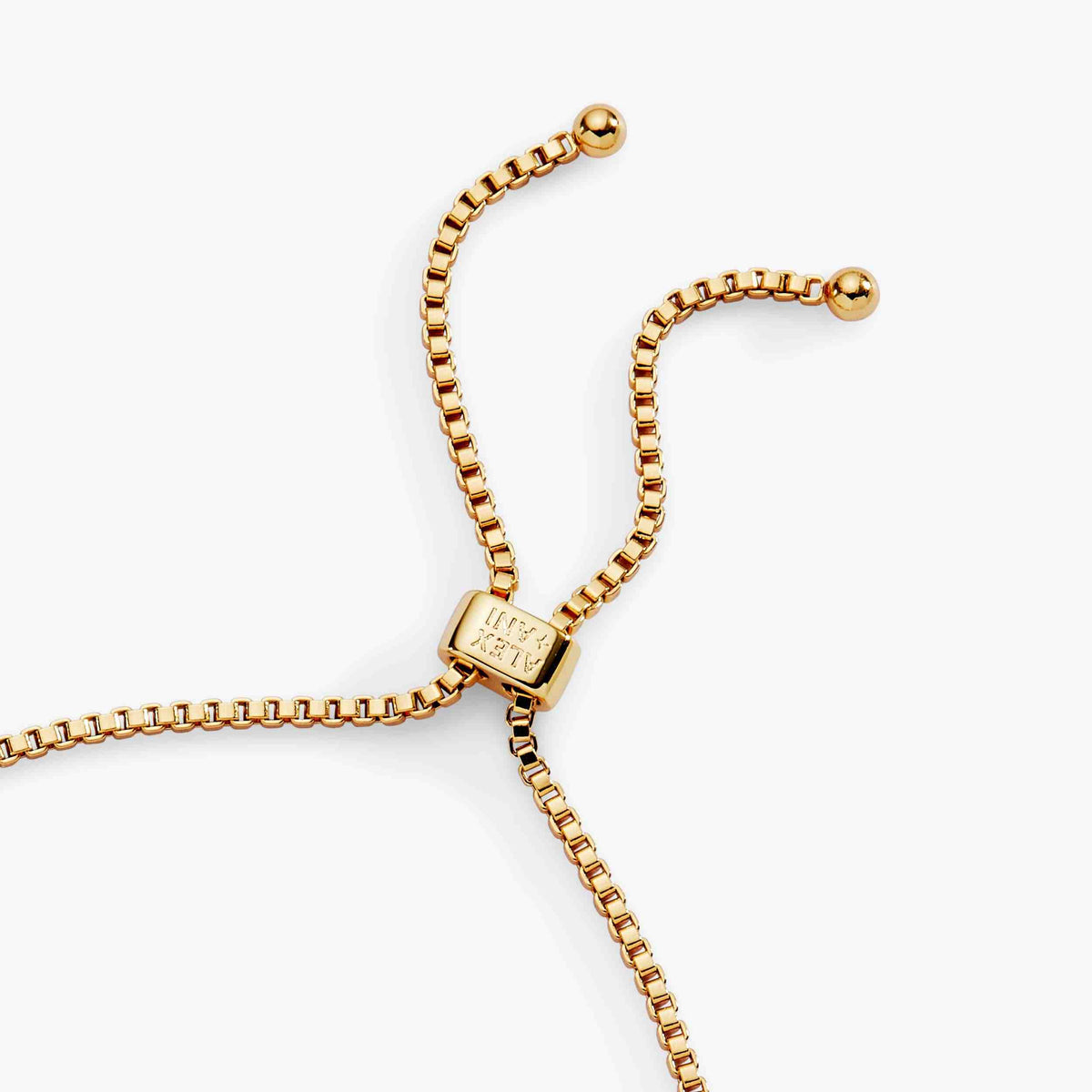 New York Botanical Garden® Butterfly Inline Bolo Bracelet: Gold